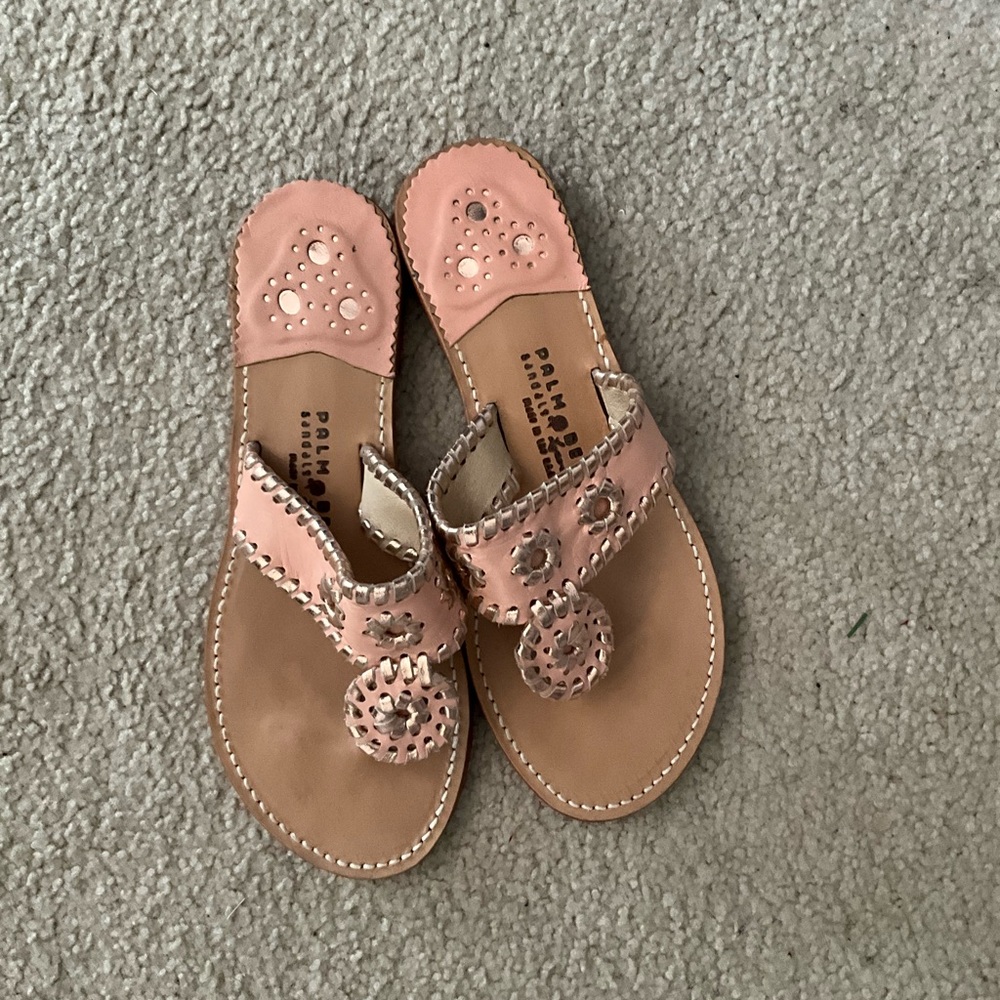 Palm Beach Luxe Crafted Leather Sandals